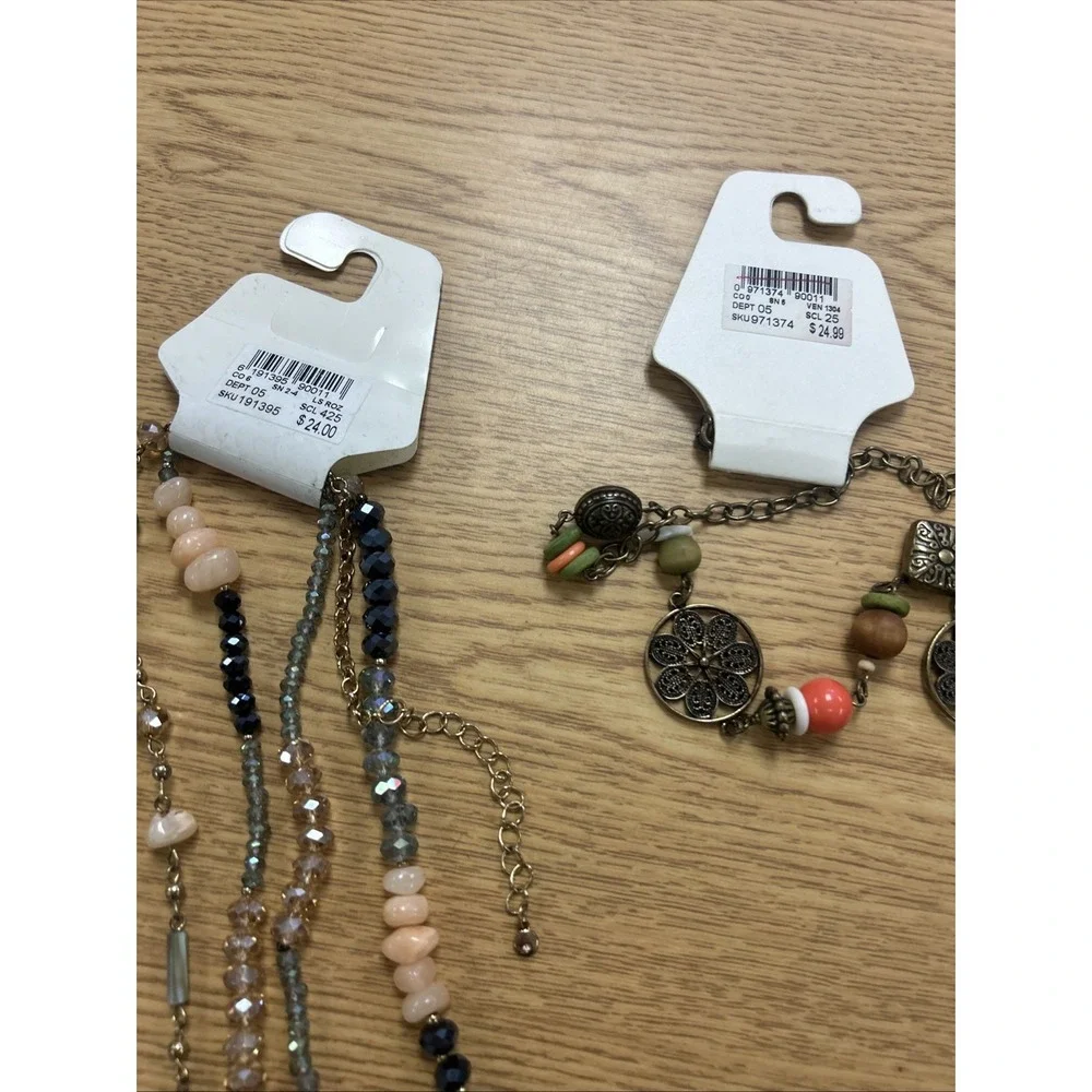 Dress Barn Jewelry Lot Of 5‎ Bundle Necklaces NWT